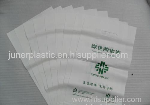 BIO Degradable T-shirt Plastic Shopping Bag