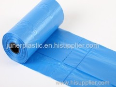 customized plastic garbage bags on roll