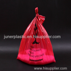 customized plastic garbage bags on roll