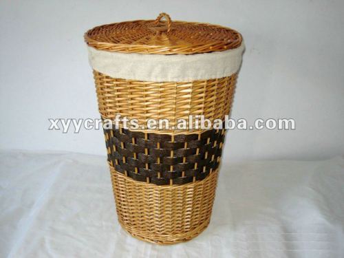 Dirty clothes basket wicker english picnic baskets
