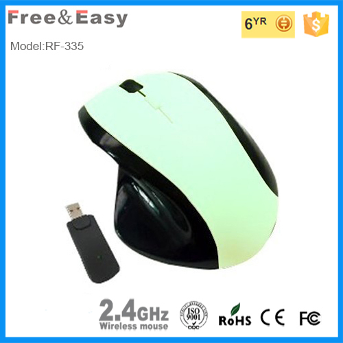 Ergonomic Cool mouse with USB receiver