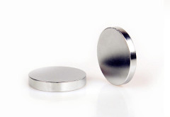 Sintered Ndfeb magnetic disc with nickel coating