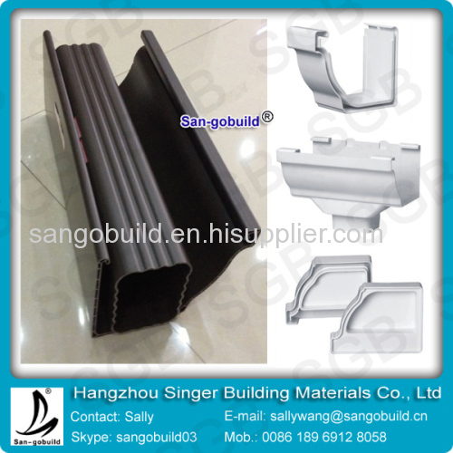 PVC Rain Gutter and Downpipe