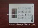 White PET Dull Polish Membrane Touch Switch For 3C Electronic