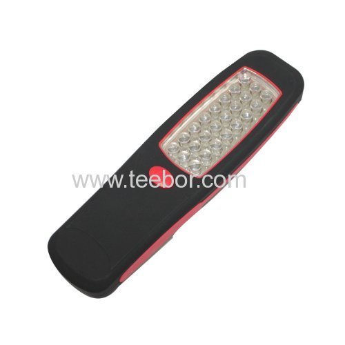 24 LEDs Working Light Lamp With Magnet and Hook for Hang Flashlight
