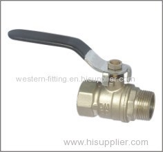 Brass Ball Valve Brass Body Forged Nickel Plated