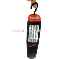 30 + 7LED light aftermarket lights work lights repair lights can be used as a flashlight containing hook with magnet