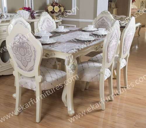 Rectangle Pedestal Classic Italian Dining Room Sets Marble Dining Table Manufacturer From China Foshan Ekar Furniture Co Ltd