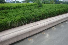 Wulian red S-shape curbstone