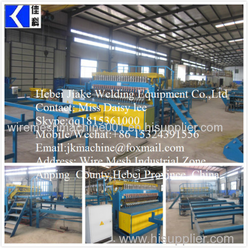 Cold Rolling Rebar Mesh Production Welding Machine JIAKE Factory