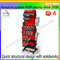 New products customized floor standing display rack