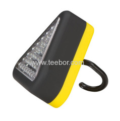 39-LED Triangle Worklight and Emergency Light Hook with Manget