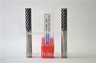 45 Degree Helix Angle Cutting Tools End Mills , Long Flute Endmill 6 Flute HRC60