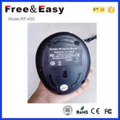 Portable 2.4Ghz wireless rechargeable mouse