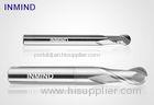 High speed 2 Flute End Mills For Aluminum Copper , Solid Carbide Ball-Nose End Mill