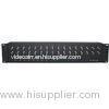 Professional Audio Video Patch Panel with Coaxial Cable to DB15 , 32CH BNC Input