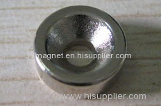 Countersunk disc and block nickel magnet for sale