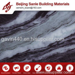 Luxurious multi-color vivid texture marble imitation fiber cement board