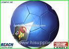 Standard Weight Official Soccer Balls / Blue Regulation Size Football