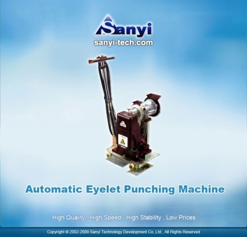 Automatic Eyelet Punching Machine