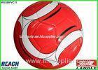 Promotional Red Small TPU Synthetic Soccer Ball with Colorful Printing