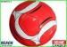 Promotional Red Small TPU Synthetic Soccer Ball with Colorful Printing