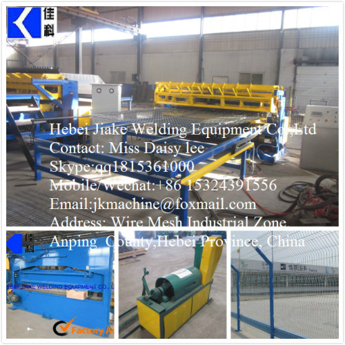 Galvanized Steel Wire Mesh Fence Welded Machine for Highway Fence