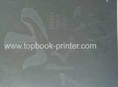 Impression for New Area gold foil stamped cover hardcase book printing on demands