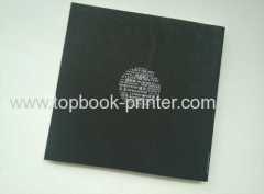 Impression for New Area gold foil stamped cover hardcase book printing on demands