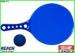 Transparent Foam Soft Blue Beach Ball Racket / Paddle Ball Set