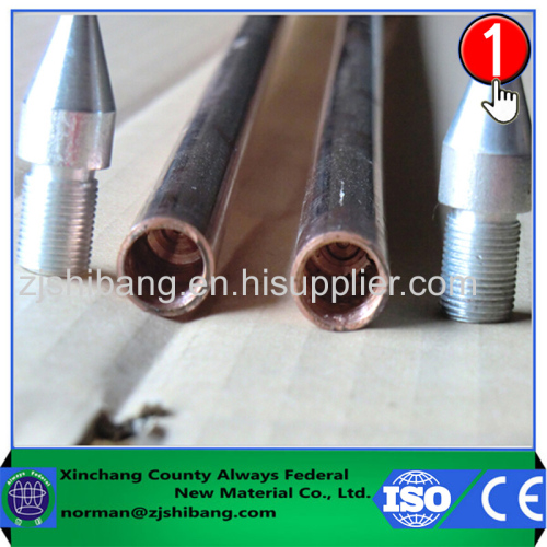 Hot Selling Internal Threaded Earthing Copper Ground Rod