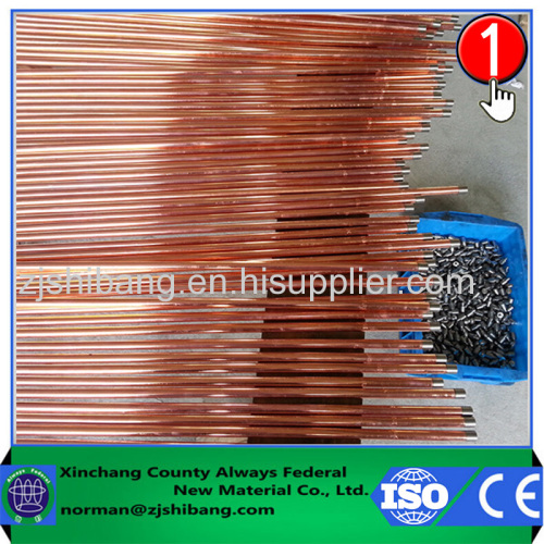 Non-magnetic Copper Clad Grounding Rod For Nigeria