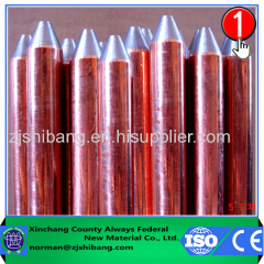 Copper plated Steel Grounding Rod