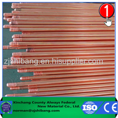 Built-in Threaded Copper Bonded Ground Rod