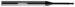 Custom Two flute CNC Solid Carbide End Mill Super-Fine Grain / HRC60 Long Neck