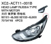 Xiecheng Replacement for ACCENT SOLARIS 2011 Head lam