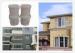 Scuff Resistance Waterproofing Living Room Paint , Textured Exterior Wall Coatings