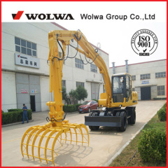 Wheel type hydraulic stacker