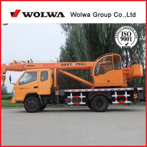 8T truck crane from wolwa