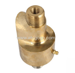 Two-way Right-hand thread high temperature steam rotary joint water rotating connector 1/8 to 3