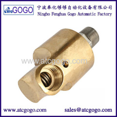 Two-way Right-hand thread high temperature steam rotary joint water rotating connector 1/8 to 3