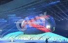 Wind Resistant Large Curved LED Screen Outdoor Advertising LED Signs