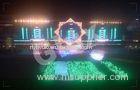 Super Thin P 10 Indoor Curved Advertising Led Display 1500 cd/m2 RGB 16 Bit