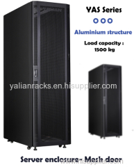 19U,24U,33U,42U Server racks velocity cabinets 19" aluminum structure with 1500kg loading capacity