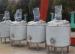 Milk Storage Dairy Processing Plant / Dairy Production Line Steel Mixing Tanks