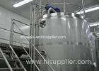 Juice / Beer Production Line Stainless Steel Tanks With Stirring and Heat Preservation