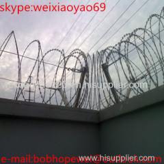 galvanized razor barbed wire / stainless steel razor barbed wire / PVC razor barbed wire mesh for sale