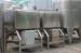 Spherical Mixing Stainless Steel Tanks , Sanitary Manhole Tank Containers Beverage Equipment