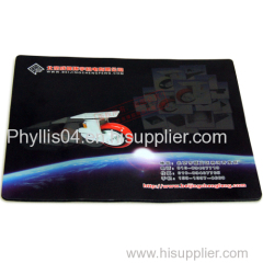 promotional mouse pads 3mm rubbe/ durable mouse pads