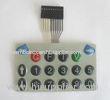 Waterproof Tactile Membrane Switch Embrossed Button Matrix Membrane Keypad